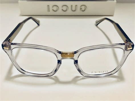 gucci clear frames|Gucci clear frames women.